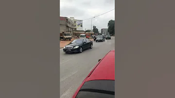 خروج موكب قيس سعيد من المنيهلة للقسم و تسلم الرآسة 