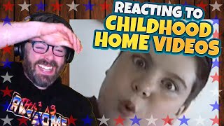 Reacting to my Childhood Videos - 4th of July