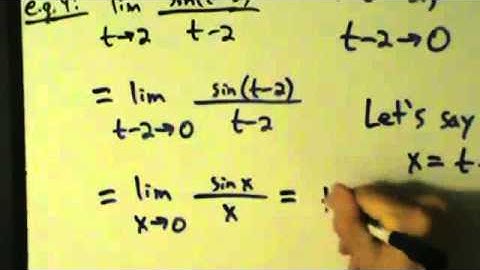 Calculus I - Limits - Special Trig Limits - Examples 3, 4, 5