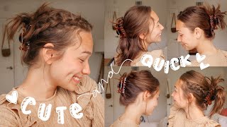 5 *CUTE & UNIQUE* CLAW CLIP HAIRSTYLES