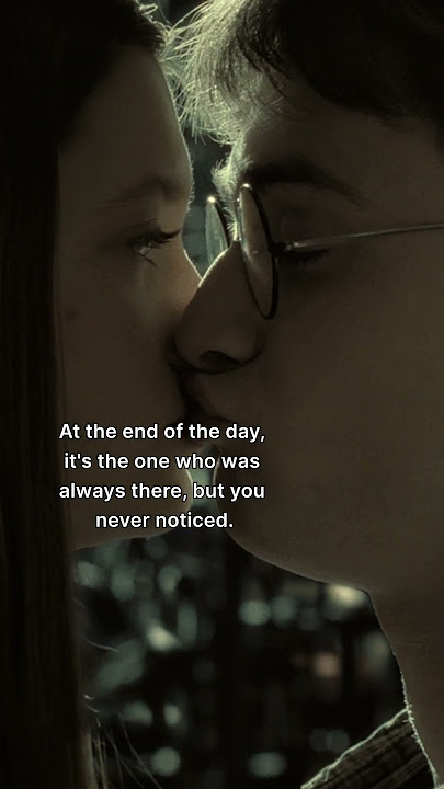 Harry and Ginny's first kiss #HarryPotter #GinnyWeasley