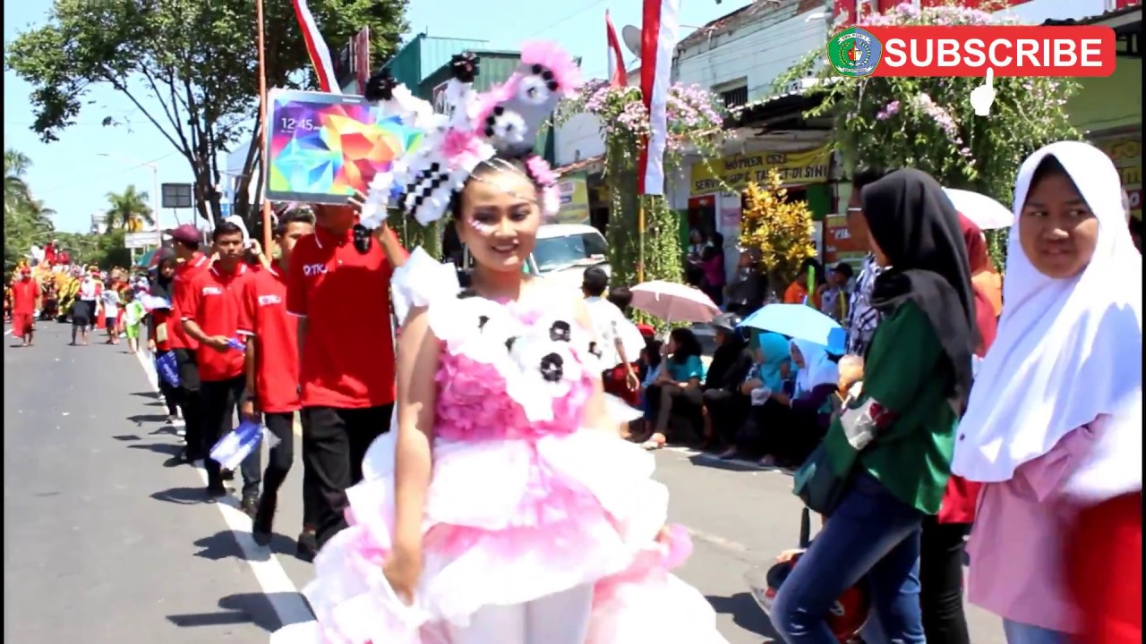 FESTIVAL KARNAVAL KEBANGSAAN SMK PGRI 1 GIRI BANYUWANGI - YouTube