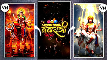 Navratri Coming Soon Status Video Editing | Navratri Video Editing | Vn Video Editor