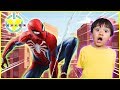 BRAND NEW MARVEL'S SPIDER-MAN Let's Play with Ryan & Daddy