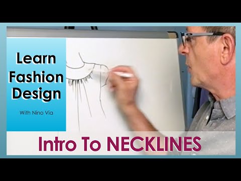 Introduction To Fashion Neckline ~ How To Make Different Neckline ~ Pattern Making Fashion Design