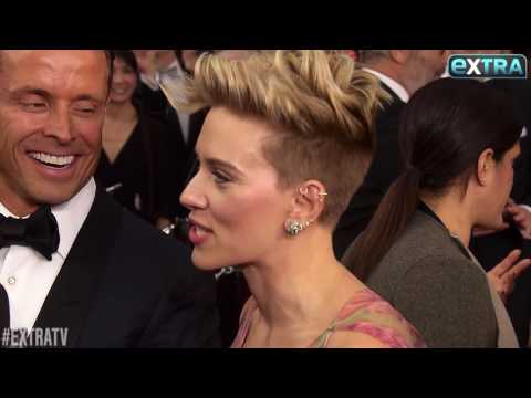 Scarlett Johansson Talks New Hair, Future Projects & Worst Audition on Oscars Red Carpet