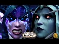 Tyrande Dominates Sylvanas - All Cinematics [9.1 WoW Shadowlands: Chains of Domination]