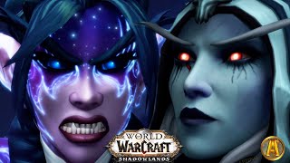 Tyrande Fights Sylvanas To DEATH Cinematic - Anduin Attacks Winter Queen [WoW: Dragonflight Catchup]