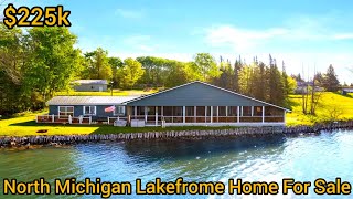 Michigan Lakefront Homes For Sale | Land For Sale In North Michigan | Michigan Real Estate