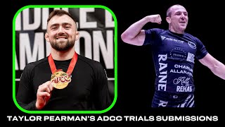 ADCC European Trials Winner Taylor Pearman All Submissions Breakdown | Eoghan O'Flanagan