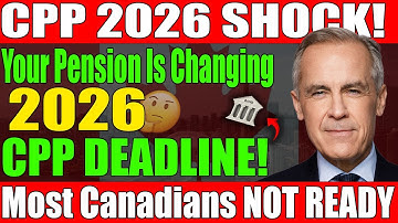 🌩️🇨🇦 CPP SHOCK 2026: HUGE Changes Coming to Your Pension — Most Canadians Aren’t Ready!