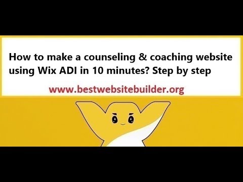 How To Make A Counseling Coaching Website Using Wix Adi In 10 Minutes Step By Step Youtube - roblox blog wixcom