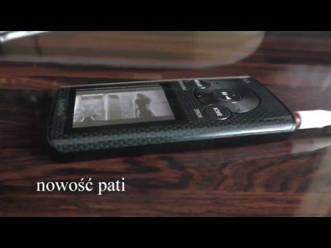 Walkman Sony NWZ-E384 8GB Mp4 Mp3 Odtwarzacz Wideo Muzyki Unboxing First Look Test