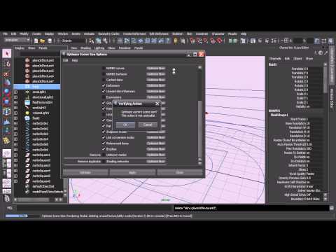 Ask DT: Maya - How to Clean up a Scene to Help Optimize Performance