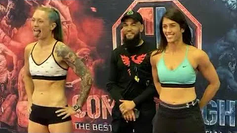 Hannah Summers vs. Megan Cawley - Weigh-in Face-Of...