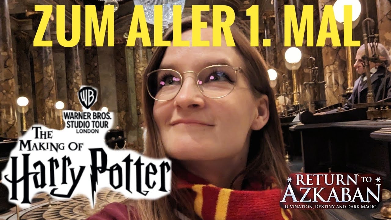 The Making of 🎬 Harry Potter⚡Warner Bros. Studio Tour London - mein 1. Mal 😍 (⛓️Prisoner of Azkaban)