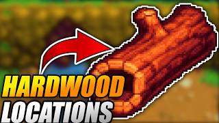 How to GET HARDWOOD FAST in STARDEW VALLEY FAST FULL GUIDE BEST LOCATIONS