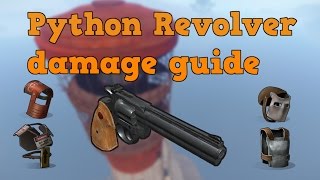 Rust | Python Revolver Full Damage Guide