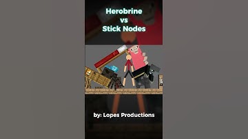 Herobrine vs Stick Nodes Demon (Animation) #shorts #herobrine #minecraft #animation #funny