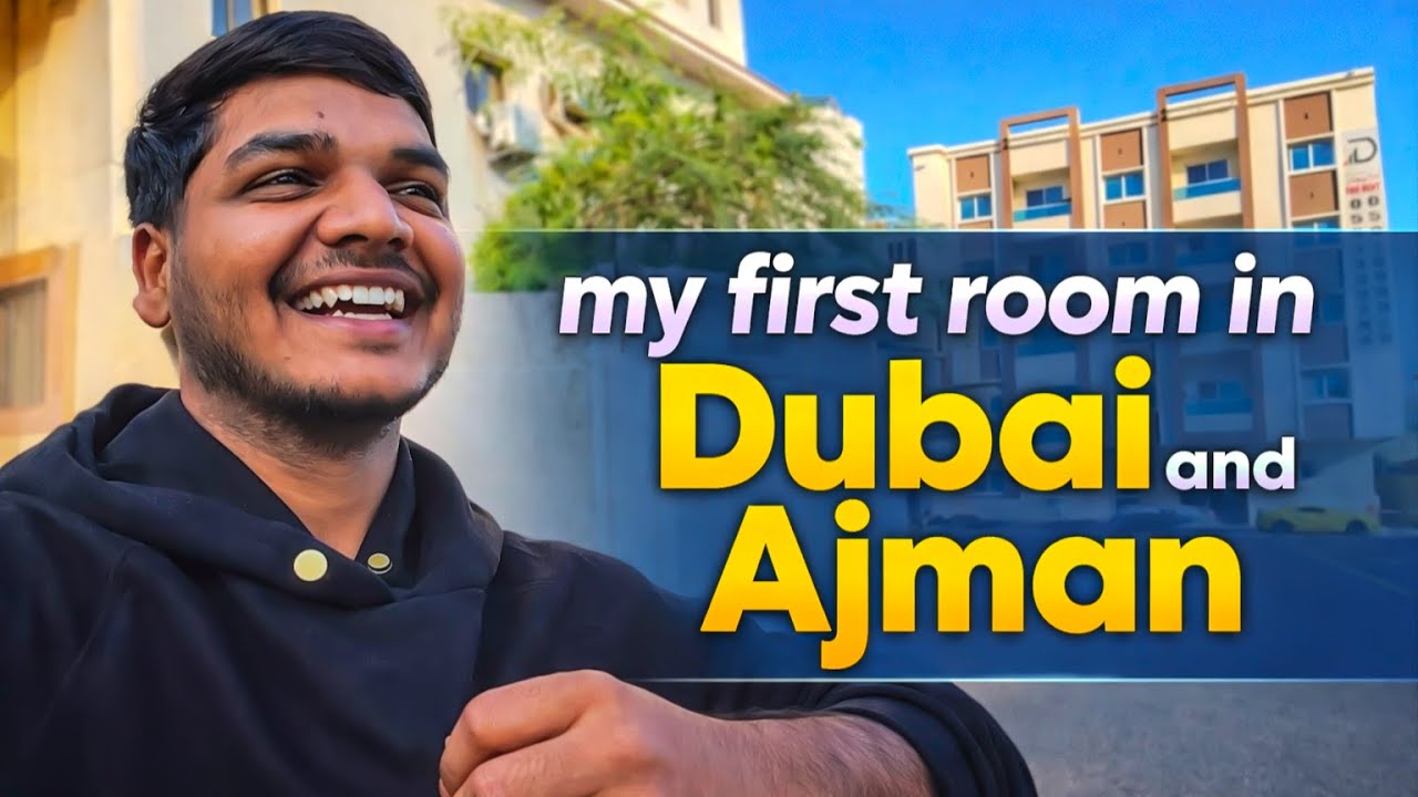 My First Room in Dubai & Ajman 🇦🇪 | Reality of Living in UAE | Room Tour