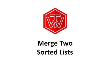 Merge Two Sorted Lists | LeetCode 21 | Amazon Coding Interview Tutorial