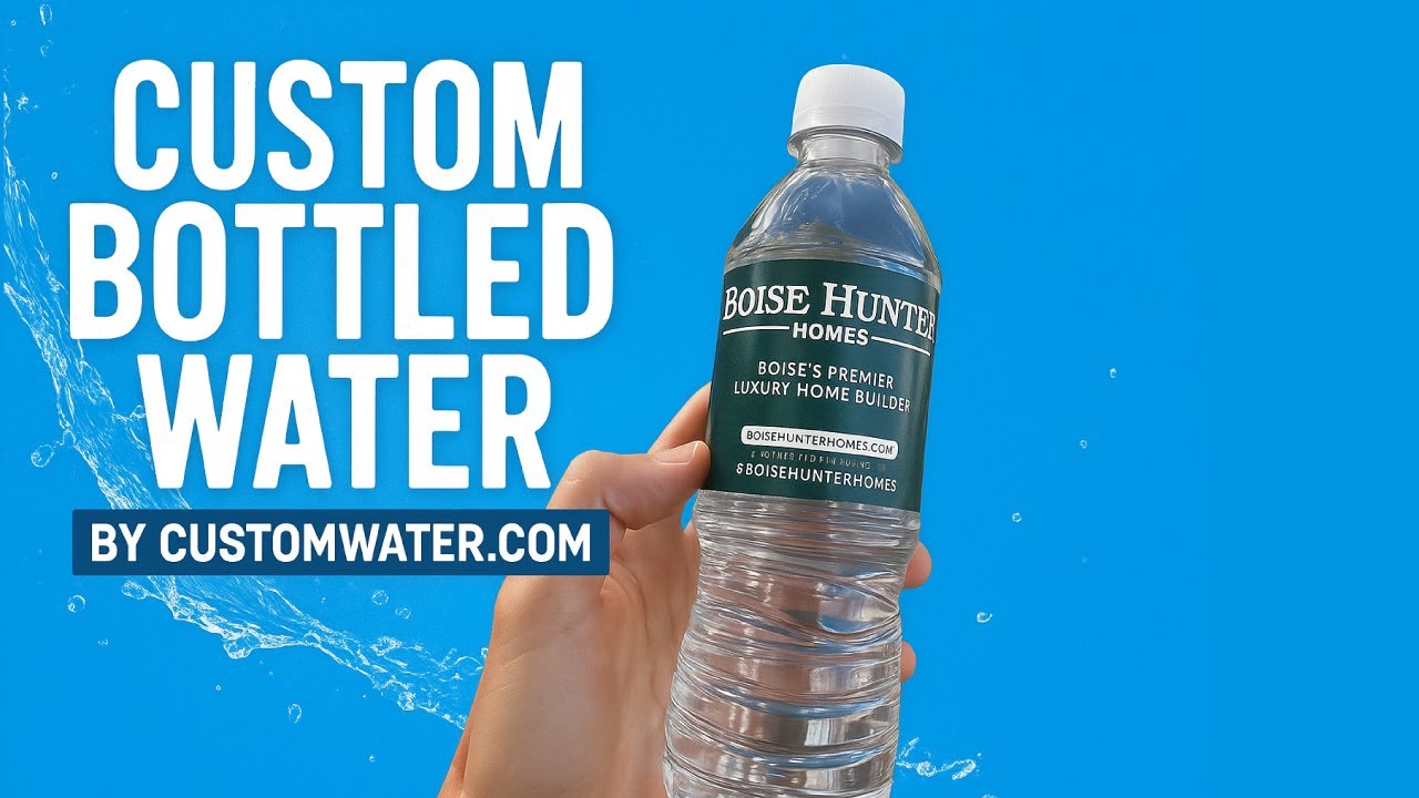 Custom Label Bottled Water Made Easy | Private Label Water by CustomWater.com