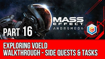 MASS EFFECT ANDROMEDA Walkthrough Gameplay Part 16 - Exploring Voeld (Mass Effect 4)