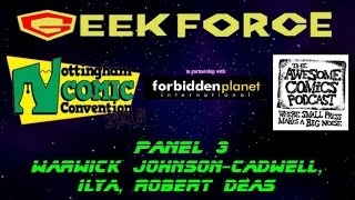 Nottingham Comic Con 2015 Panel 3