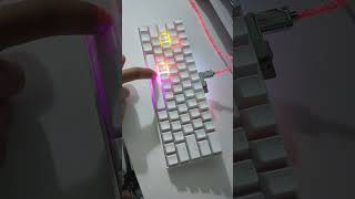 Keycap 2 tầng xuyên led quá đẹp #keycap2tang #keycapxuyenled #keycaptrongsuot #keycap #keycappudding