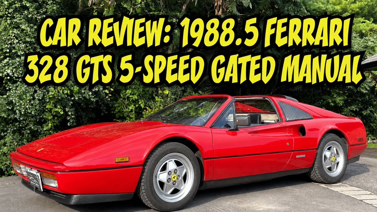 Car Review | 1988.5 Ferrari 328 GTS 5-Speed Gated Manual