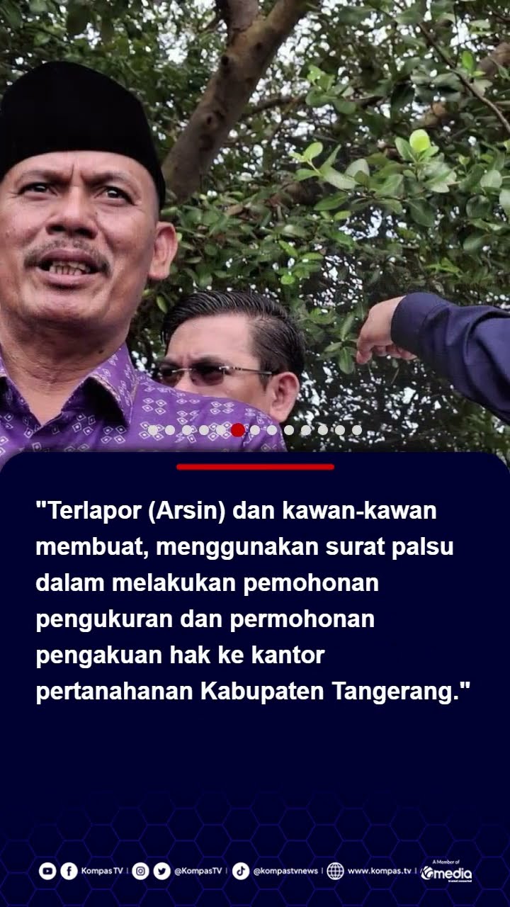 Bareskrim Periksa Kades Kohod, Terungkap Modus Arsin Diduga Palsukan Surat Pagar Laut Tangerang