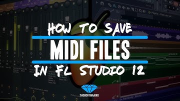 How To Save Midi Files In FL Studio 12 (@TheBeatMajors)