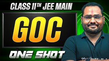 MANZIL Comeback: GOC in 1 Shot | All Concepts + PYQs | JEE Main
