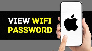 How to View Wifi Password on iPhone or iPad