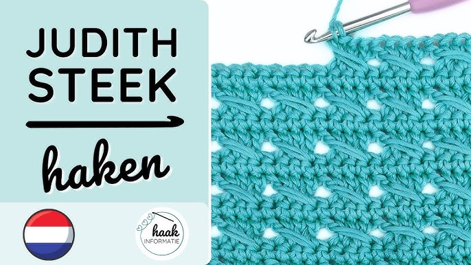 Crochet: Knit-Look Garter Stitch - Slip Stitch in Front Loop 