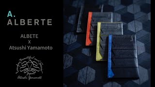 【YUHAKU/ALBERTE x ATSUSHIYAMAMOTO】 コラボレーション製品Vol.2 「AYS-123」カードケース