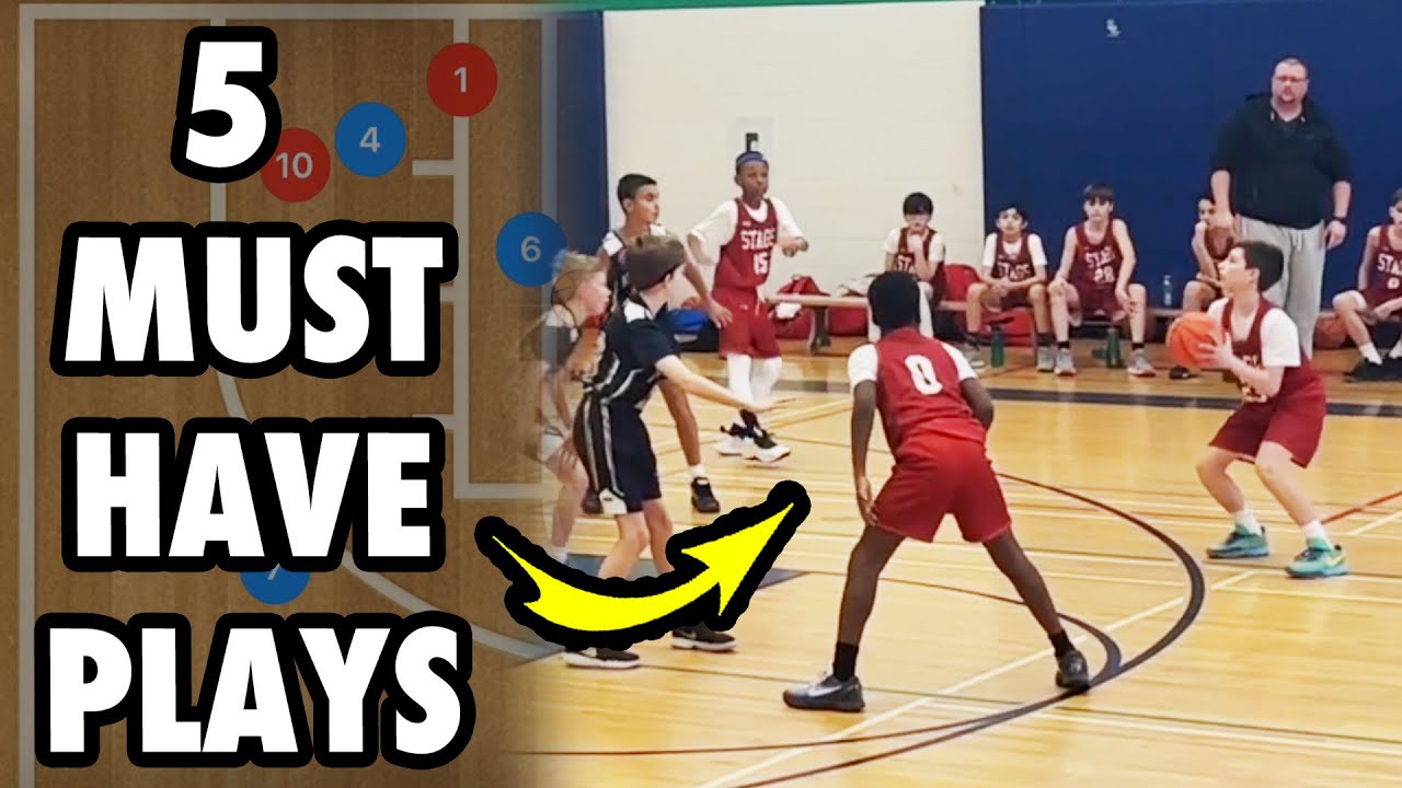 5 Must Have Youth Basketball Plays - YouTube
