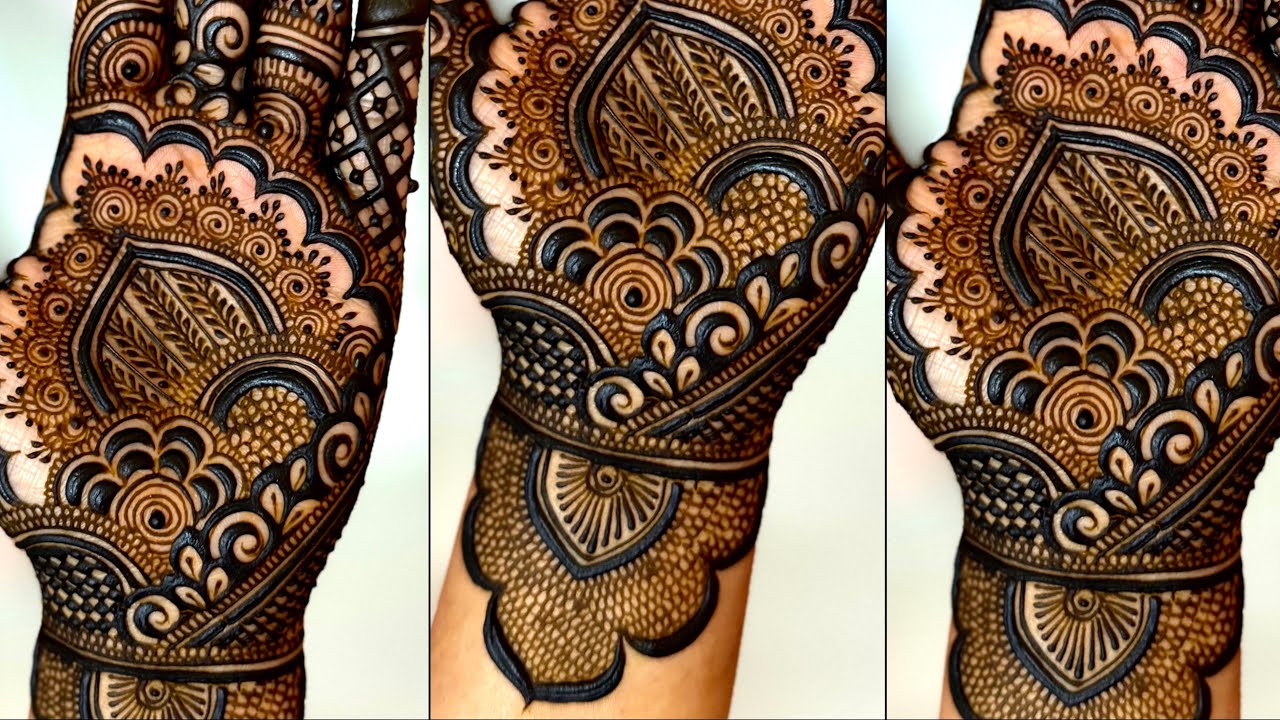 Simple And Easy Front Hand Mehndi Design || Gulf Mehndi Design 2026 || Mehndi Designs for Front hand