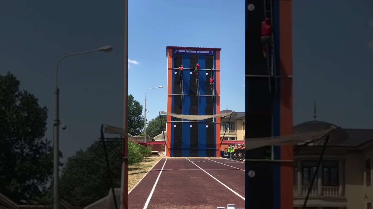 Stair climbing competitions 🐱