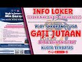 INFO LOKER SMA/SMK TERBARU | BUTUH CEPAT | POSISI TERBATAS #lowonganpekerjaan #lowongan #job