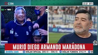 Así reflejaron los medios argentinos en vivo la Muerte de Diego Maradona . Part 2. 25/11/20