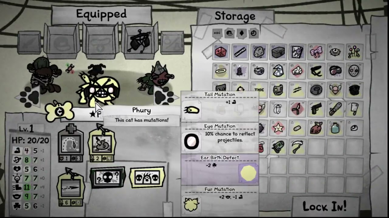 Mewgenics | Dinosaur Final Boss