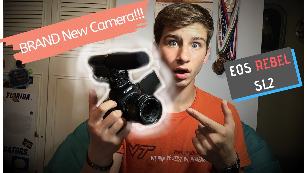 EOS REBEL SL2 UNBOXING!!!