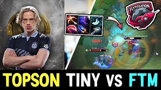 TOPSON MID Tiny - OG vs FlyToMoon - Dota 2 FULL GAMEPLAY