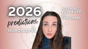 2026 Astrology Forecast: The Year Everything Changes (All Rising Signs)
