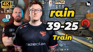 rain POV w/f0rest/olofmeister (Train) | FACEIT Ranked | Sep 30, 2025 #cs2 #rain #faze