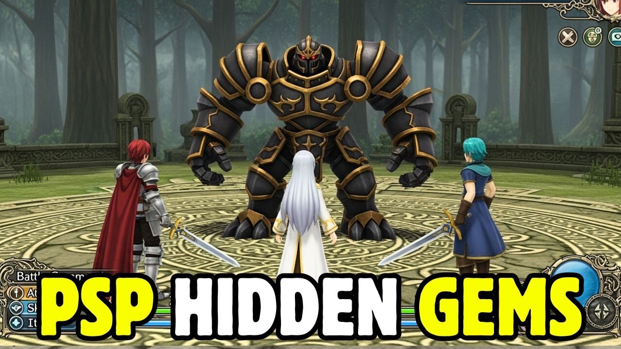 12 Amazing PSP RPGs Nobody Talks About Anymore!