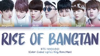 BTS (방탄소년단) - Rise of Bangtan (진격의 방탄) (Color Coded Lyrics Eng/Rom/Han)