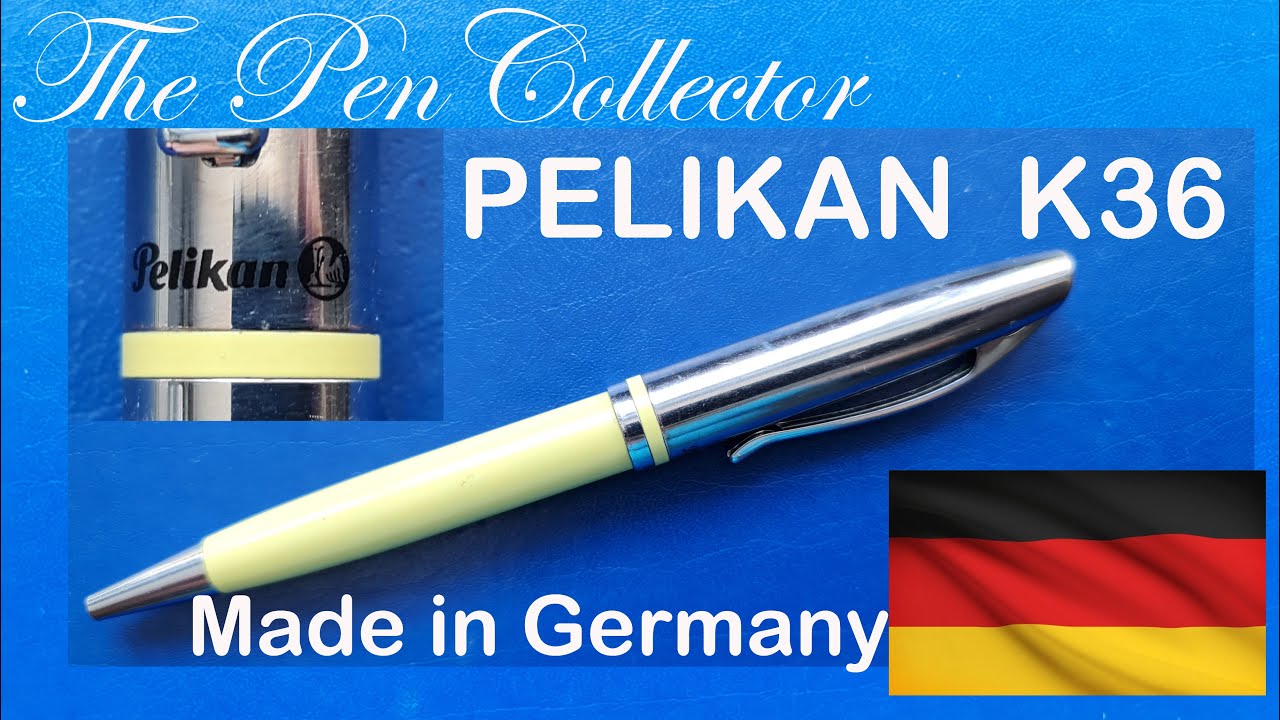 PELIKAN Jazz Elegance K36 Ballpoint Pen Review - YouTube