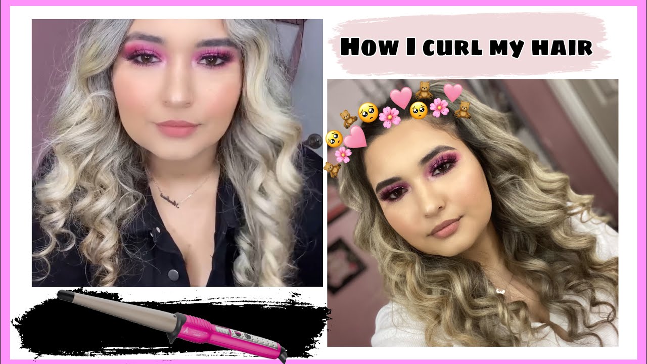 HOW I CURL MY HAIR USING A $20  DOLLAR WAND FROM TARGET